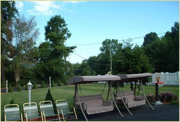 Seven Dwarfs Motel&Cabins Lake George Buitenkant foto