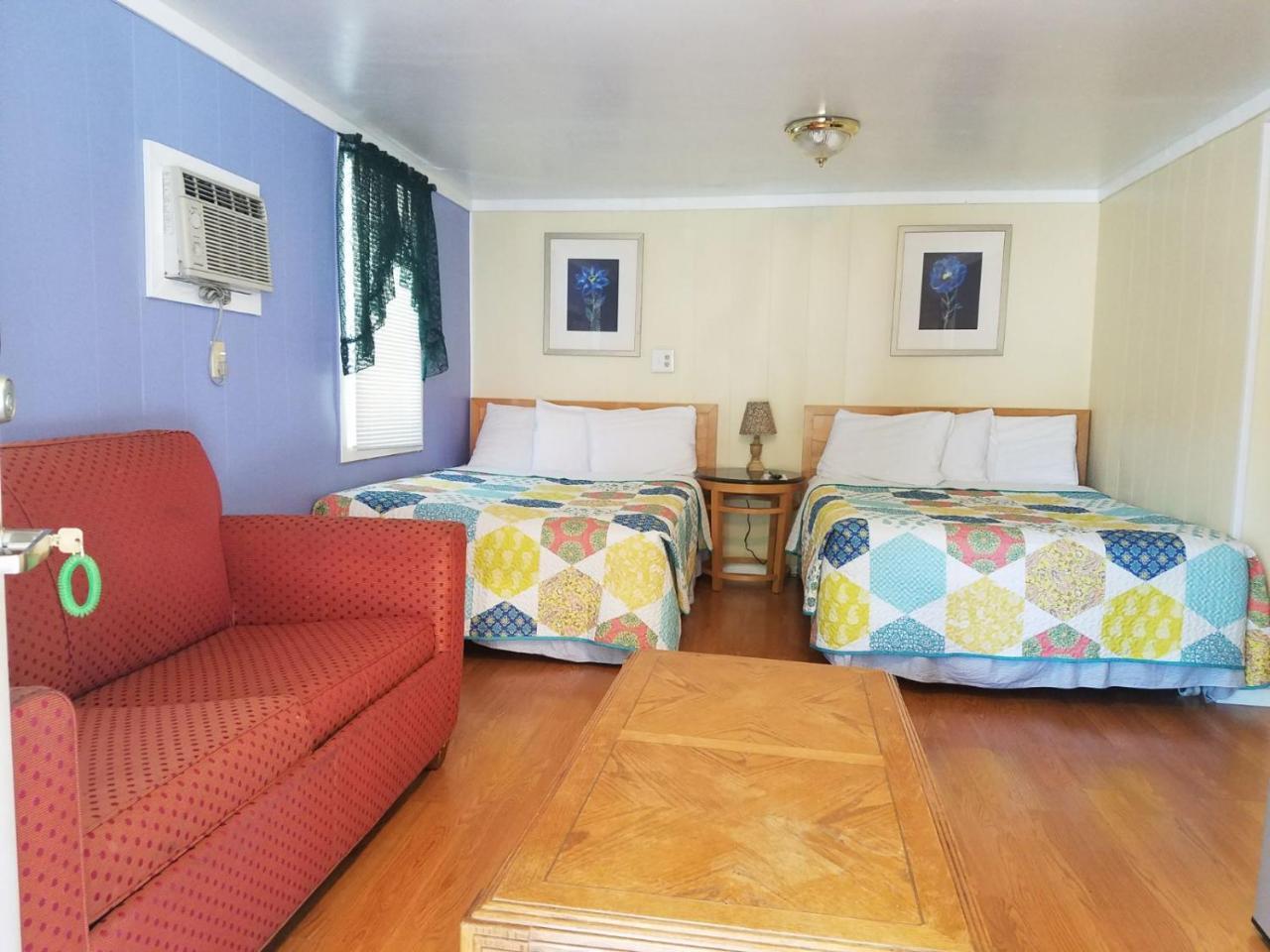 Seven Dwarfs Motel&Cabins Lake George Buitenkant foto